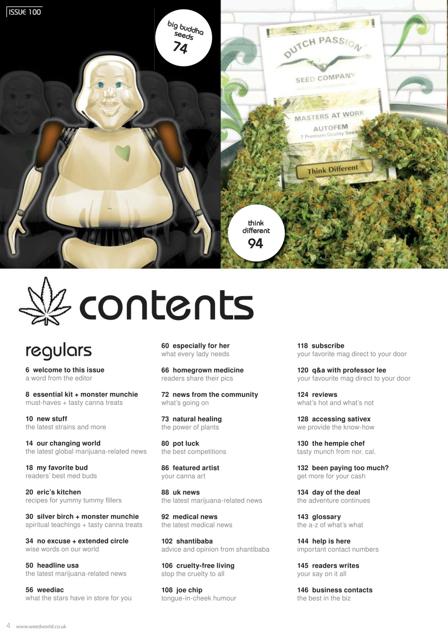 Weed World Preview Pages