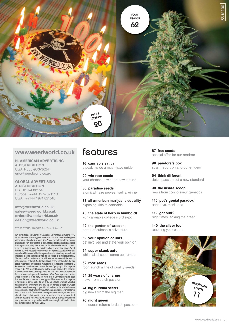 Weed World Preview Pages