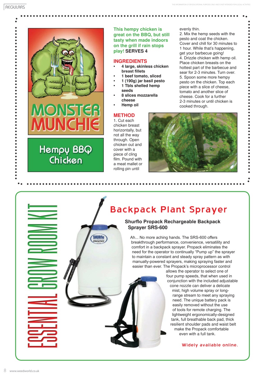 Weed World Preview Pages