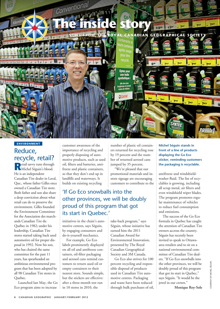 Canadian Geographic Preview Pages