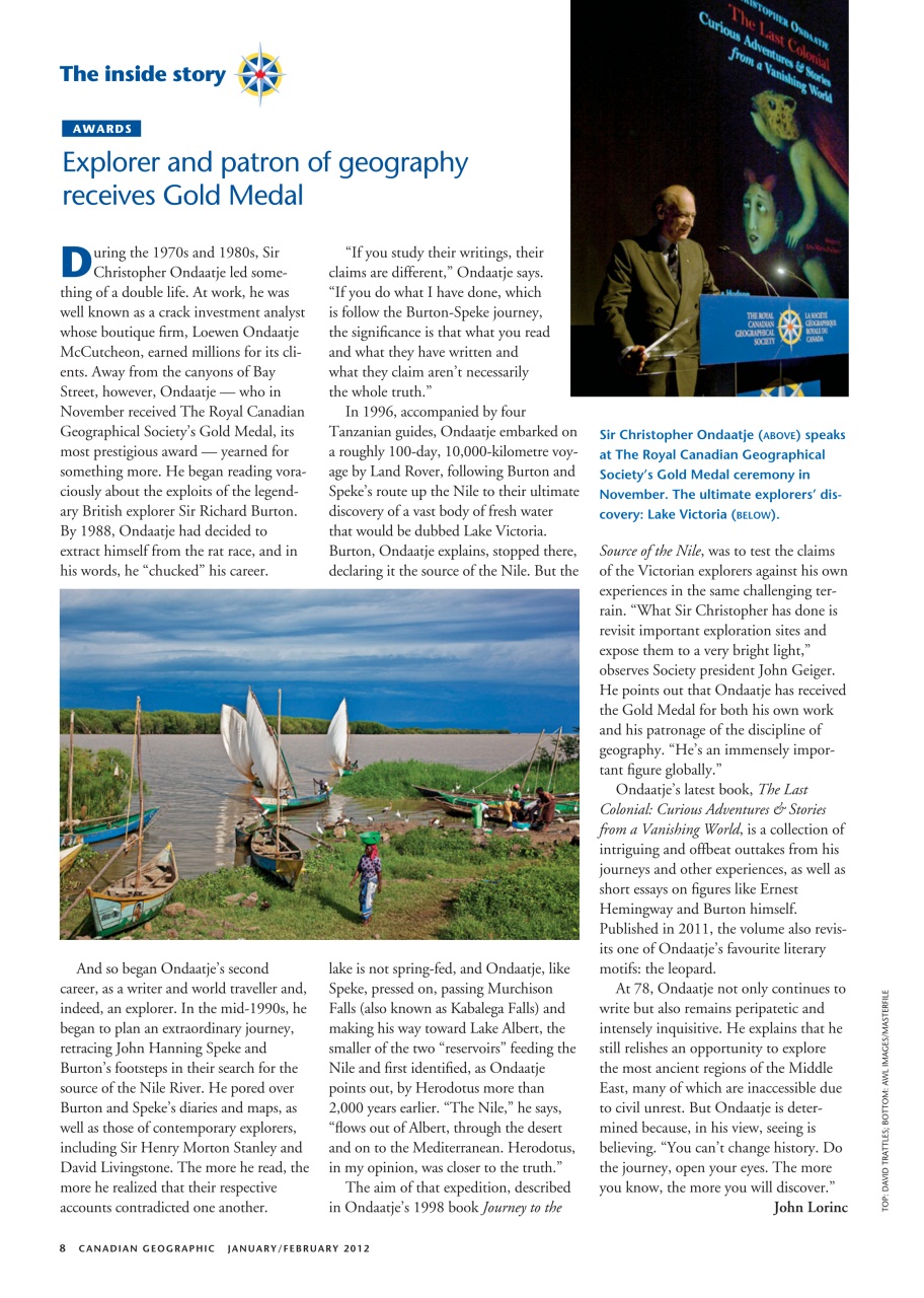 Canadian Geographic Preview Pages