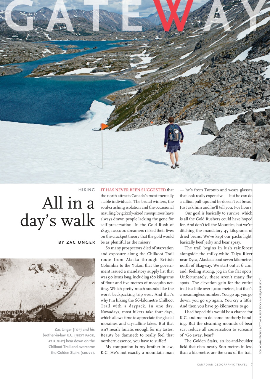 Canadian Geographic Preview Pages