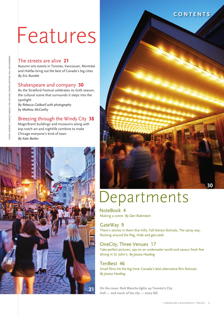 Canadian Geographic Preview Pages