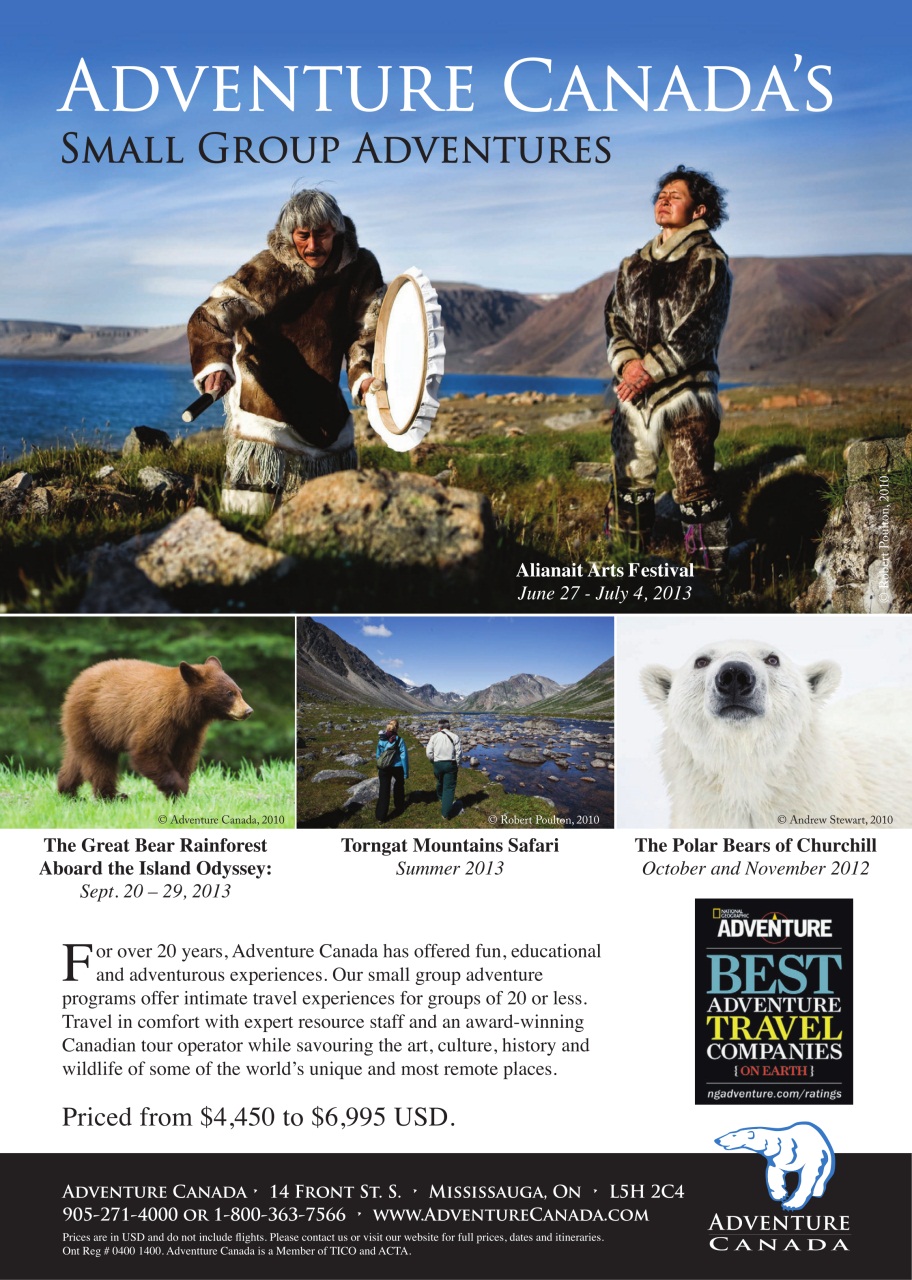 Canadian Geographic Preview Pages