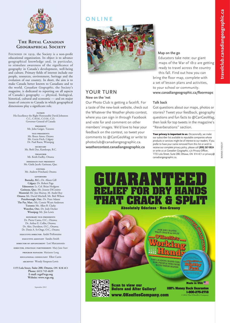 Canadian Geographic Preview Pages