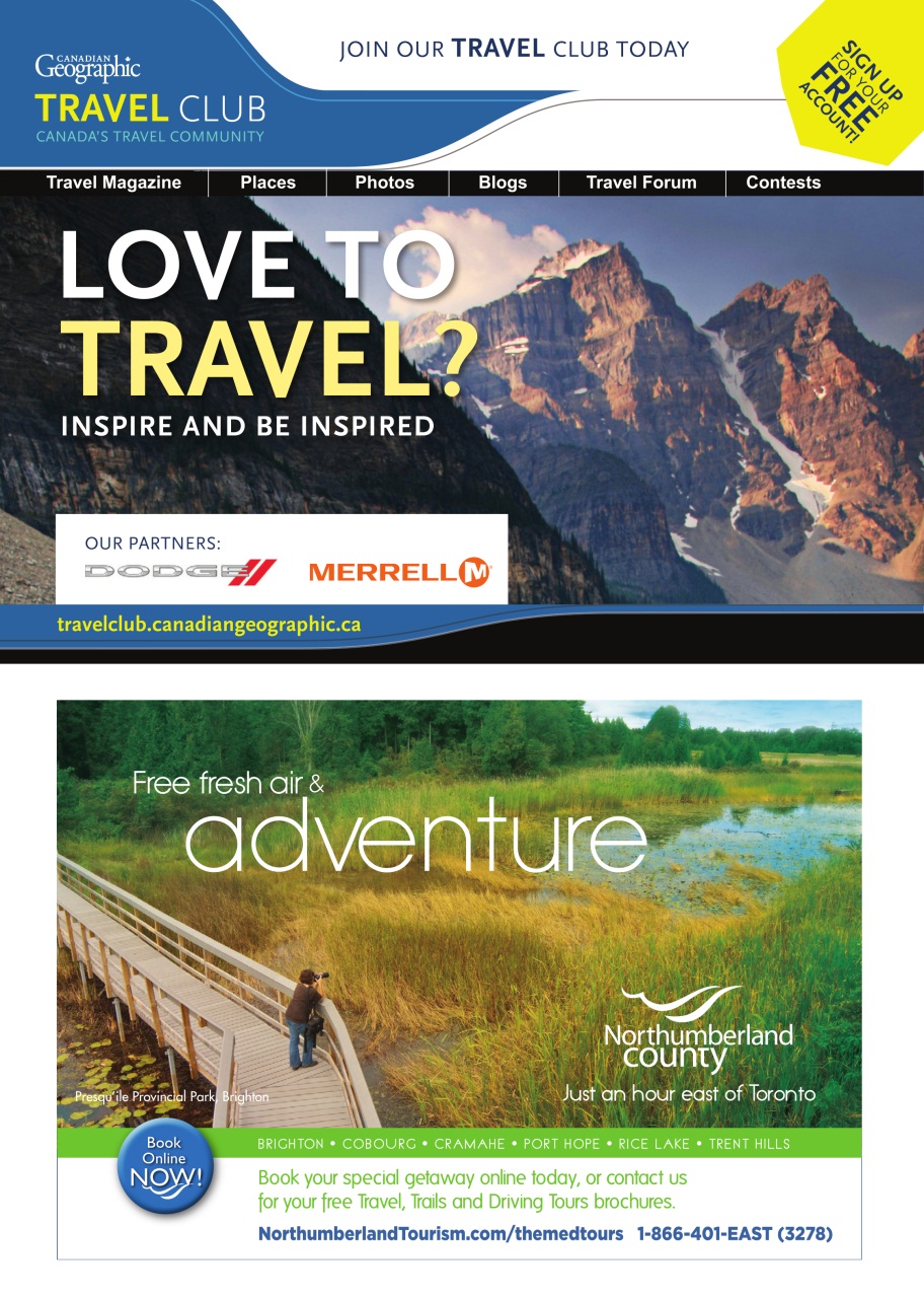 Canadian Geographic Preview Pages