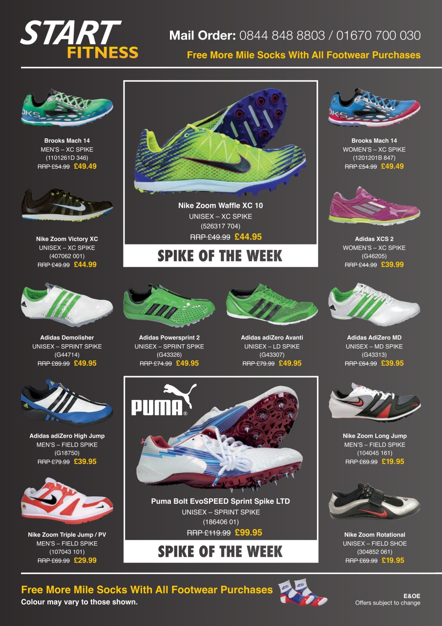 AW – Athletics Weekly Magazine Preview Pages