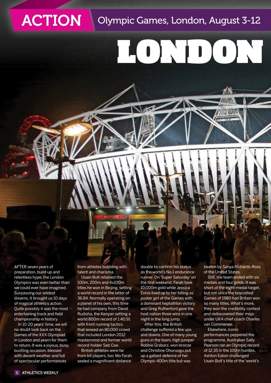 AW – Athletics Weekly Magazine Preview Pages