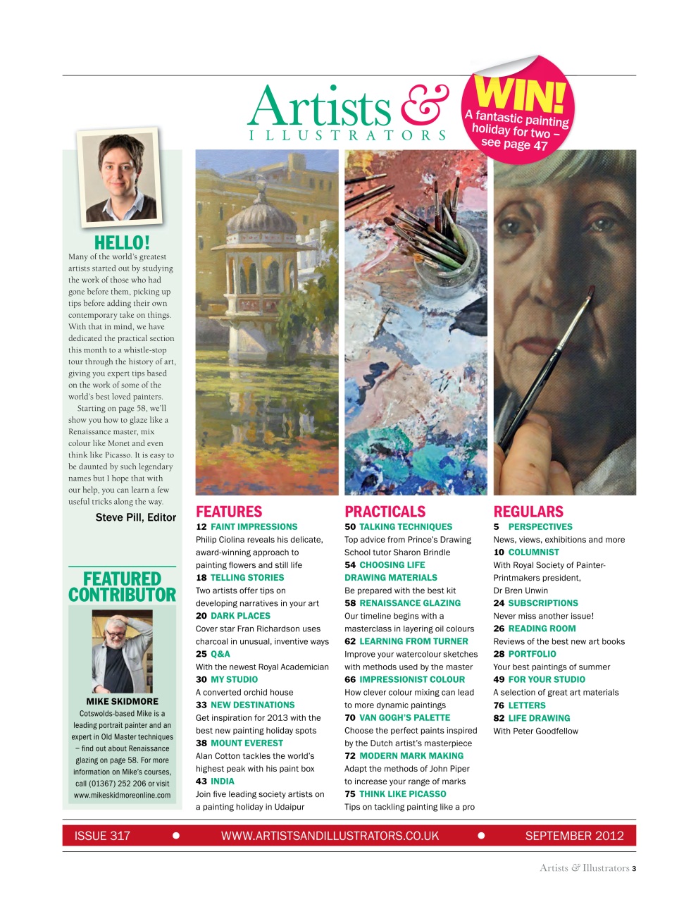 Artists & Illustrators Preview Pages