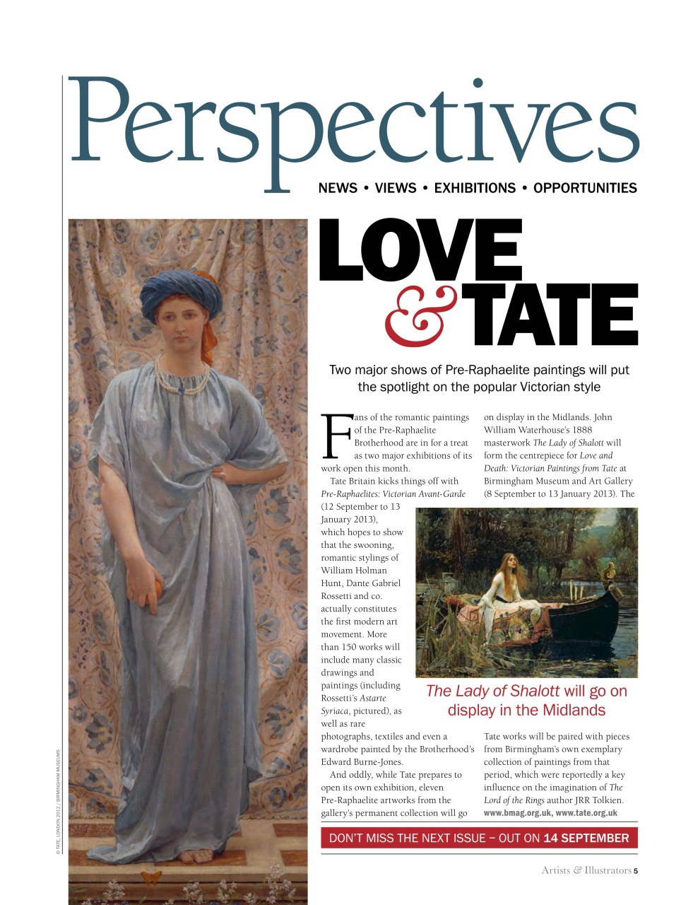 Artists & Illustrators Preview Pages