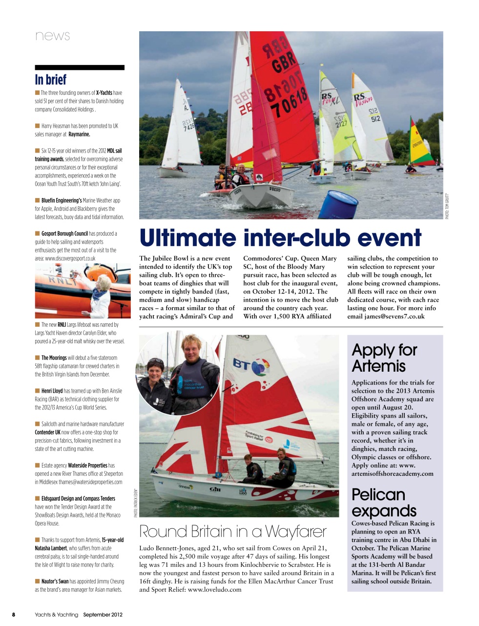 Yachts & Yachting Preview Pages