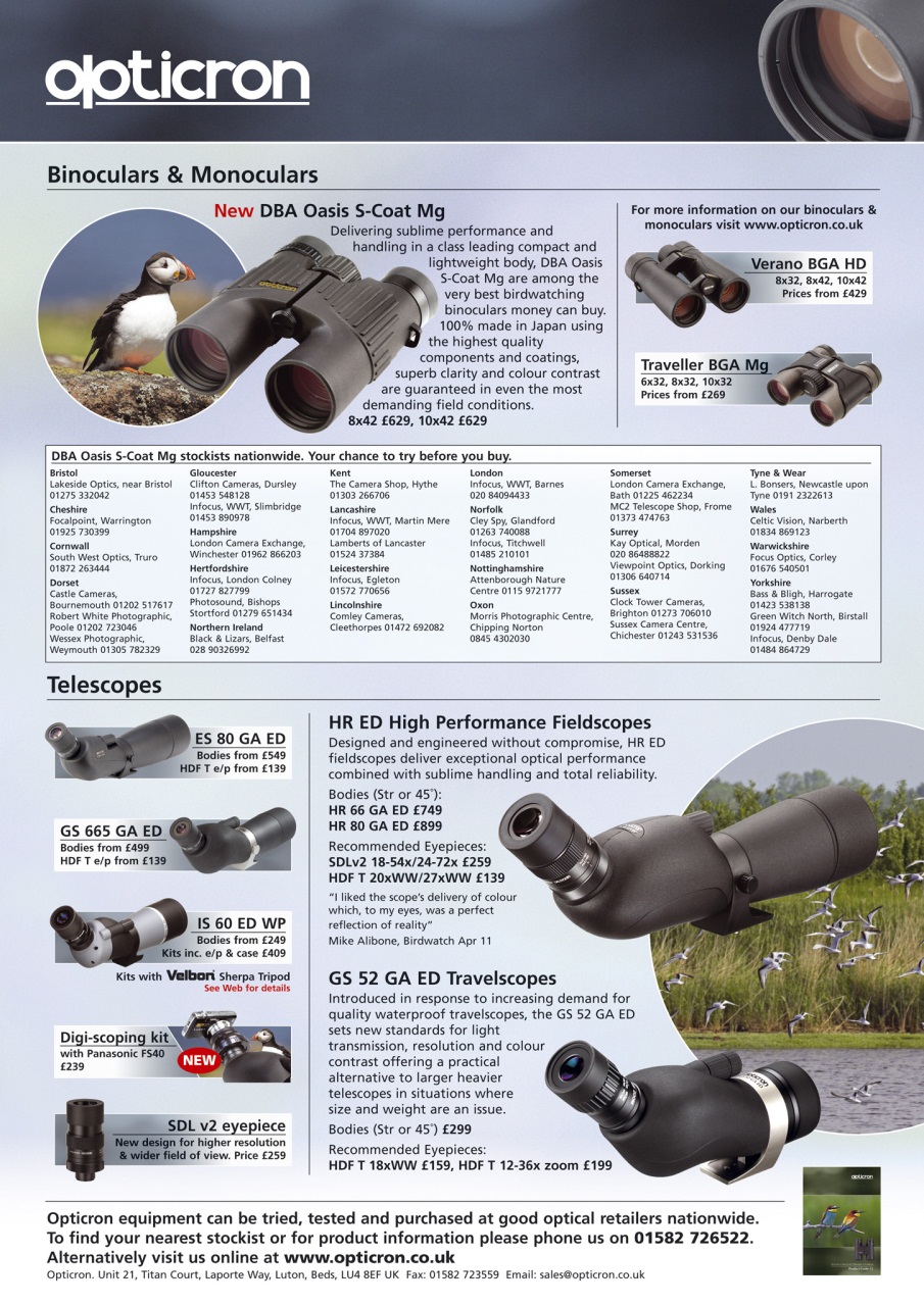 Birdwatch Magazine Preview Pages