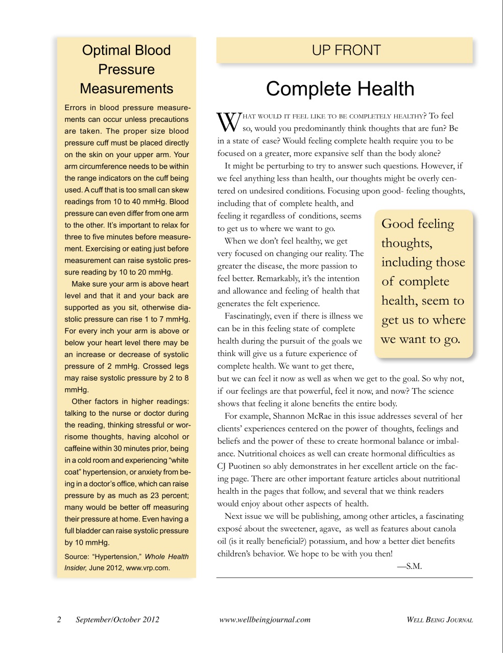 Well Being Journal Preview Pages