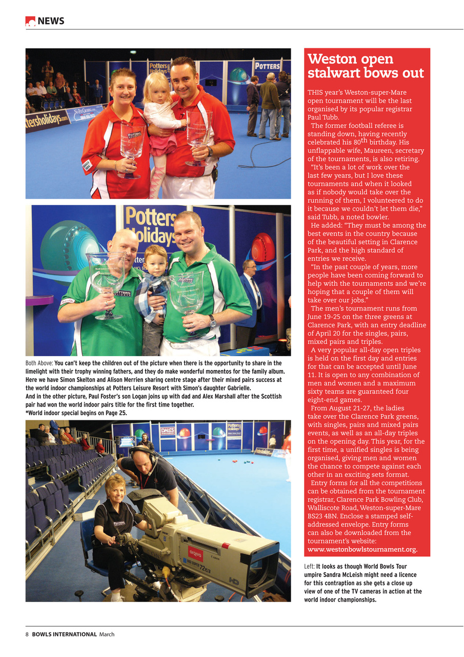 Bowls International Preview Pages