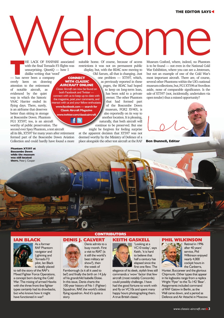 Classic Aircraft Preview Pages