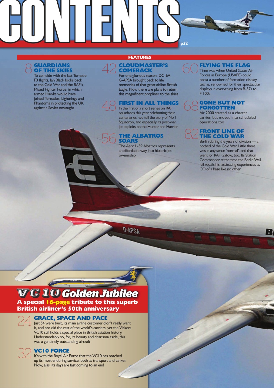 Classic Aircraft Preview Pages