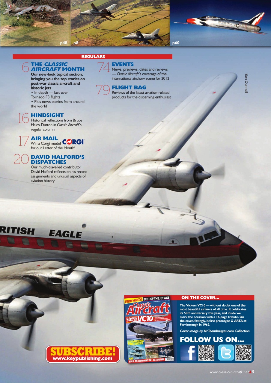 Classic Aircraft Preview Pages