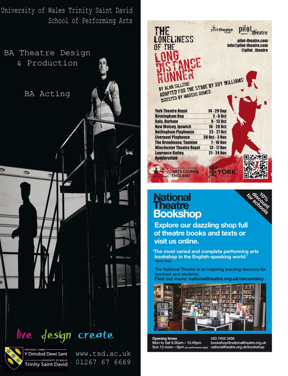 Drama and Theatre Preview Pages