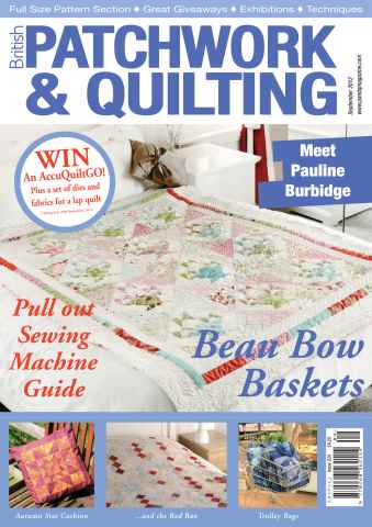 Patchwork and Quilting issue September 2012