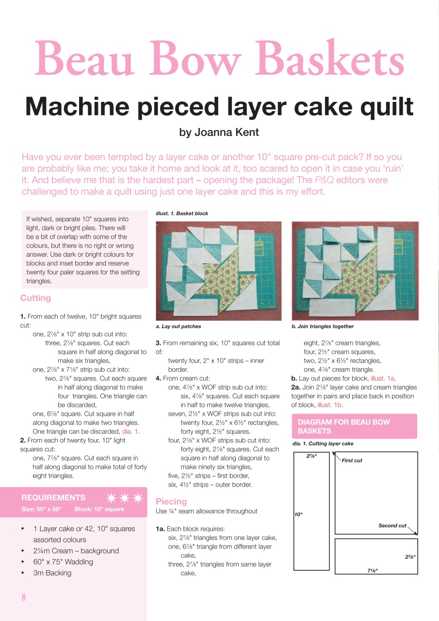 Patchwork and Quilting Preview Pages