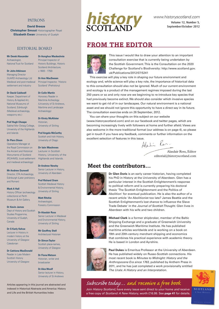 History Scotland Preview Pages