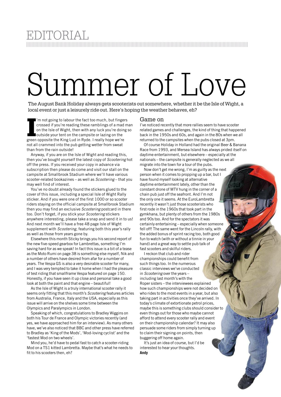 Scootering Preview Pages