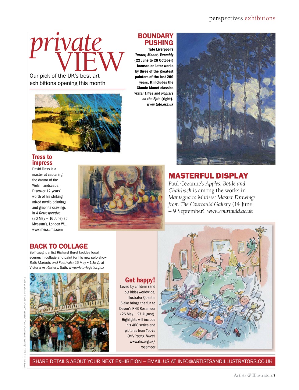 Artists & Illustrators Preview Pages