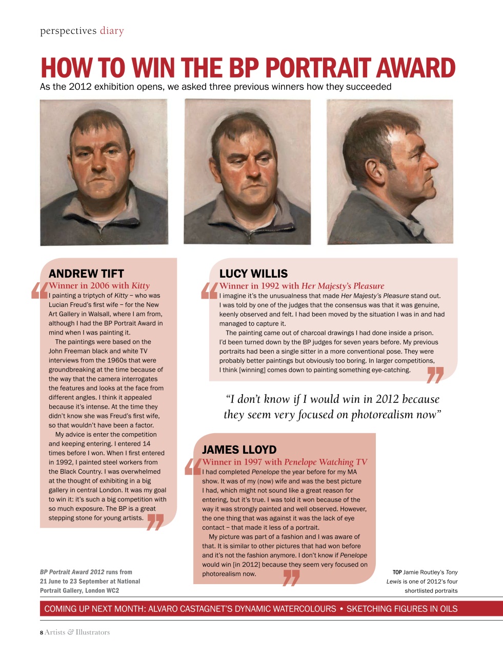 Artists & Illustrators Preview Pages