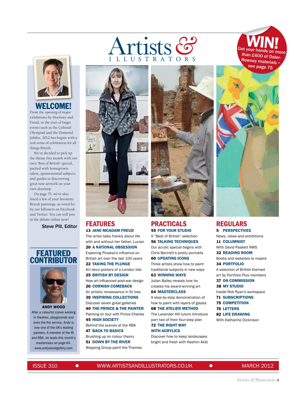 Artists & Illustrators Preview Pages