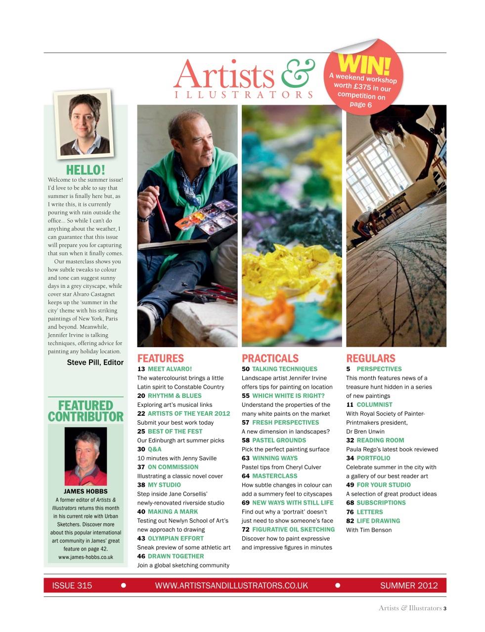 Artists & Illustrators Preview Pages