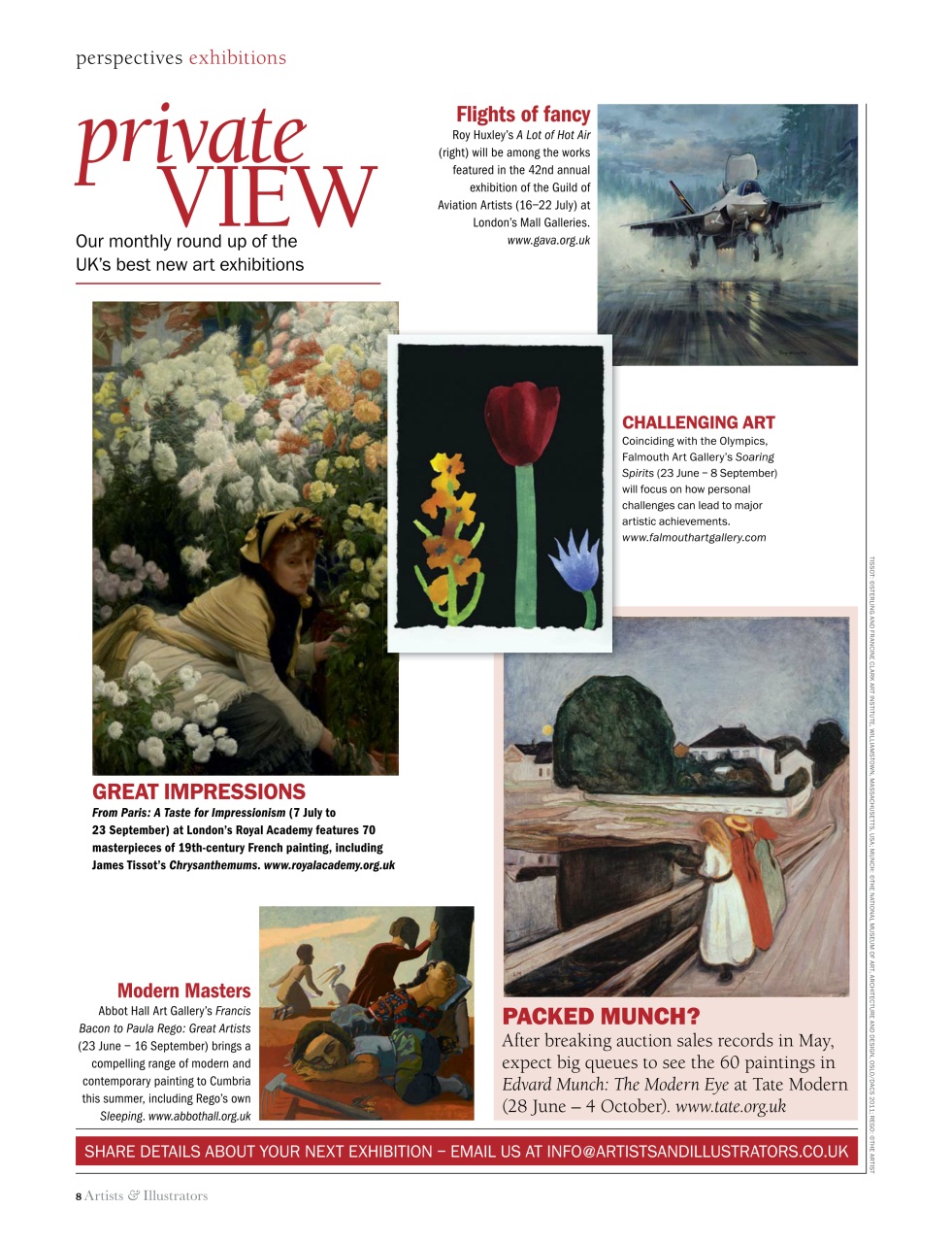 Artists & Illustrators Preview Pages