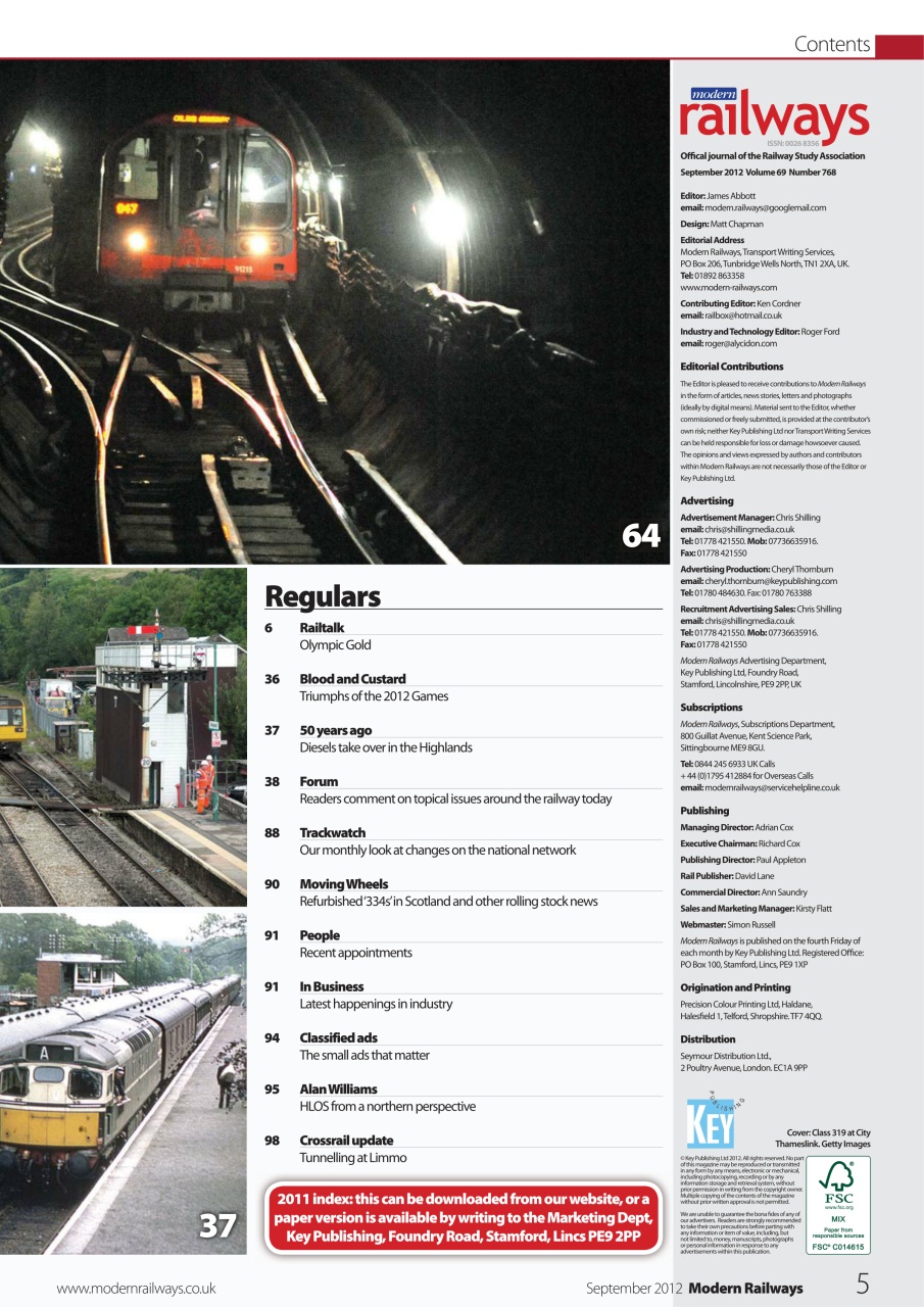 Modern Railways Preview Pages