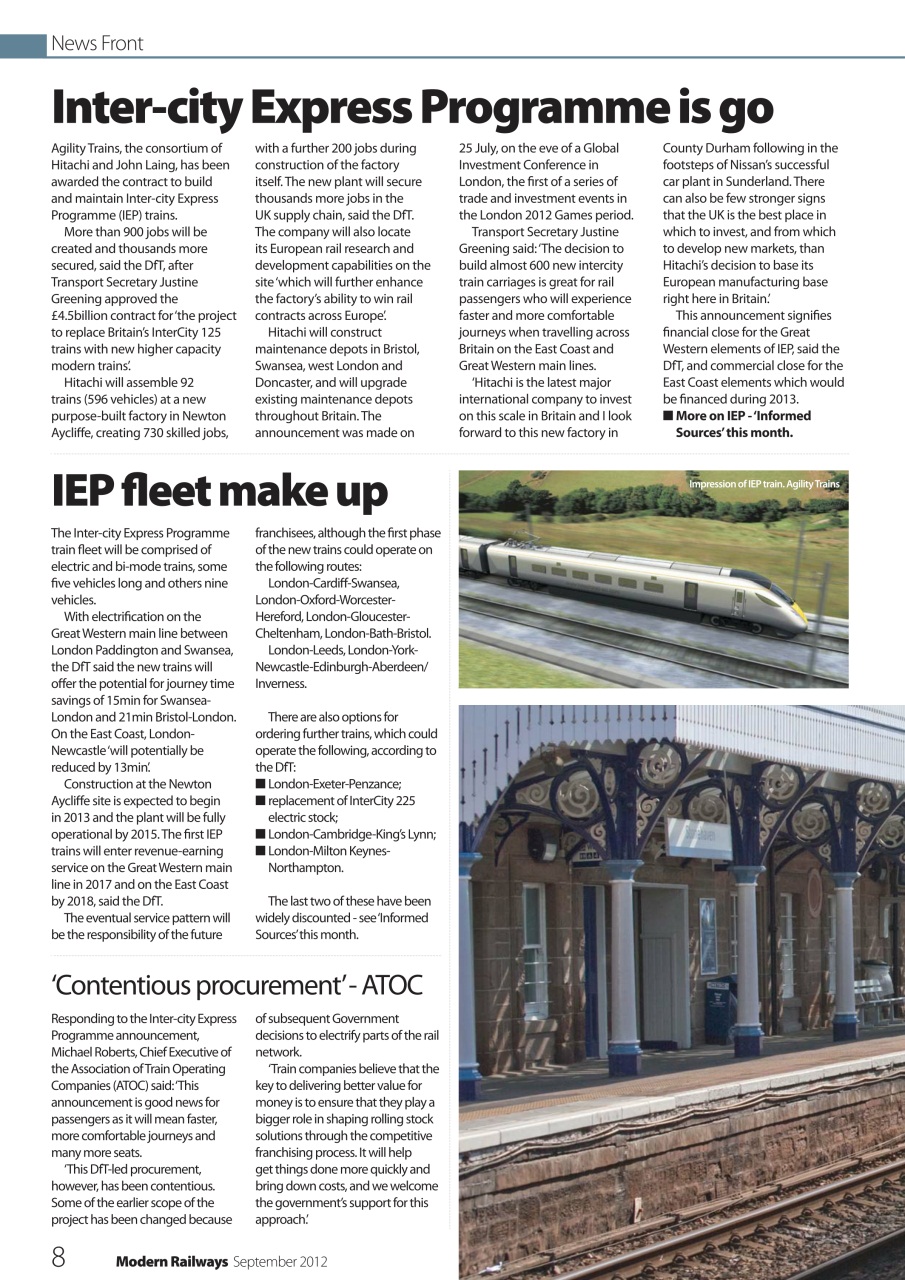 Modern Railways Preview Pages