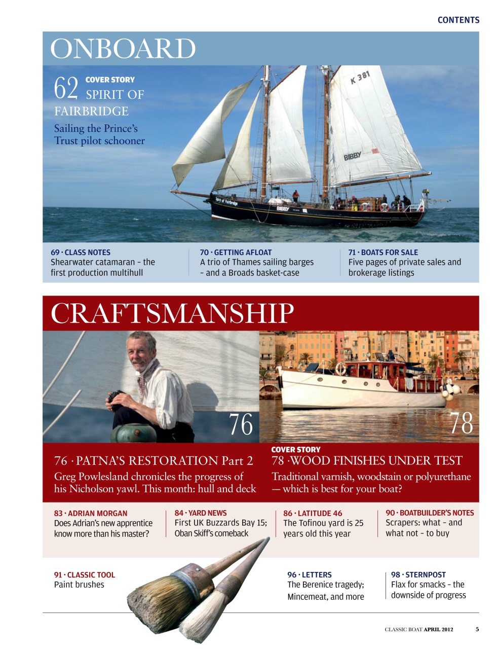 Classic Boat Preview Pages