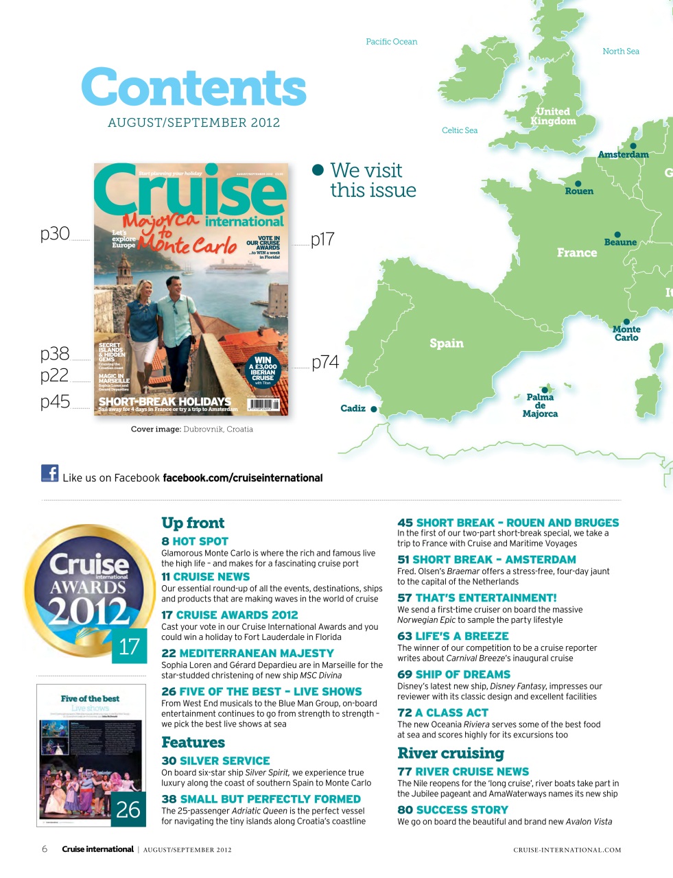 Cruise & Travel Preview Pages
