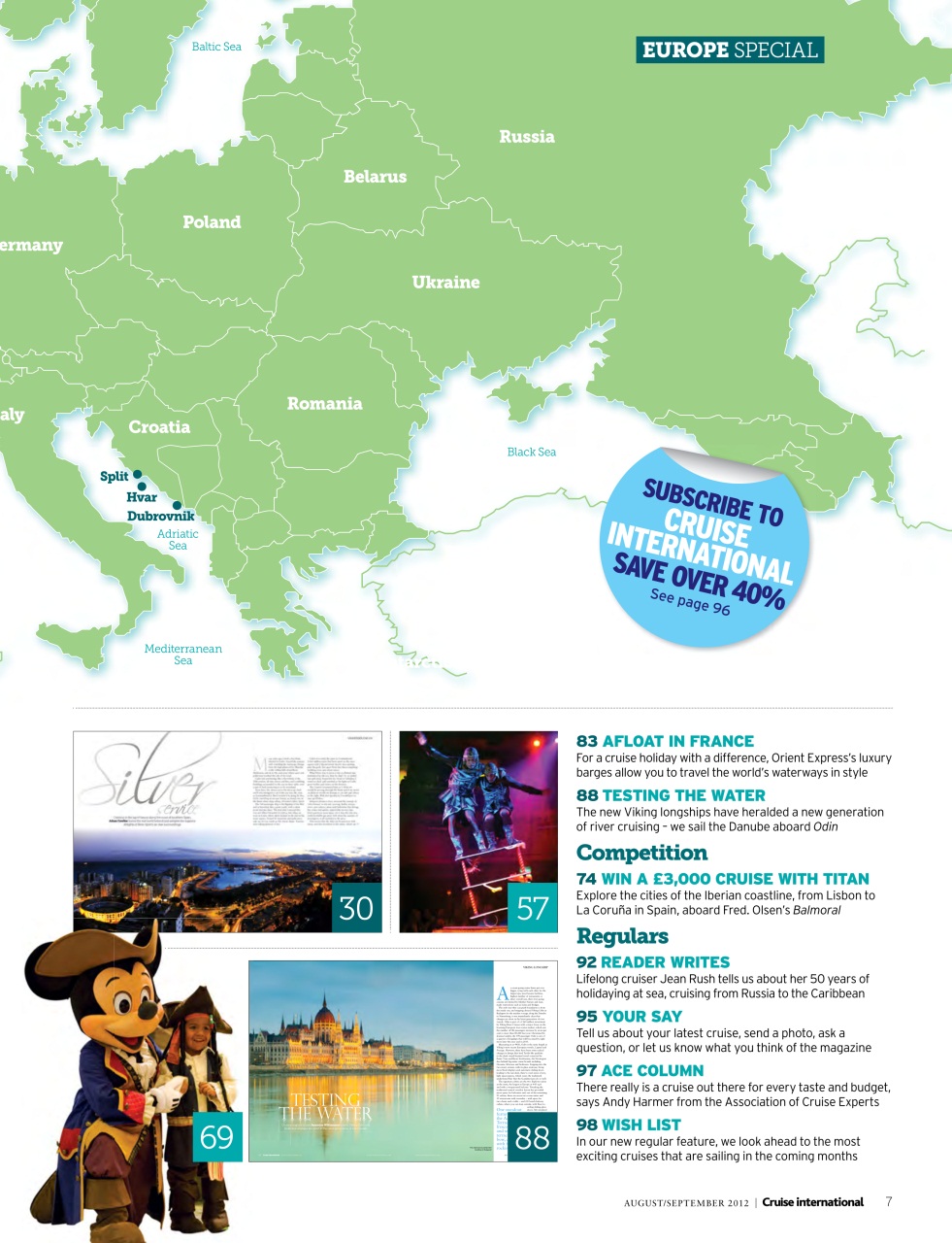Cruise & Travel Preview Pages
