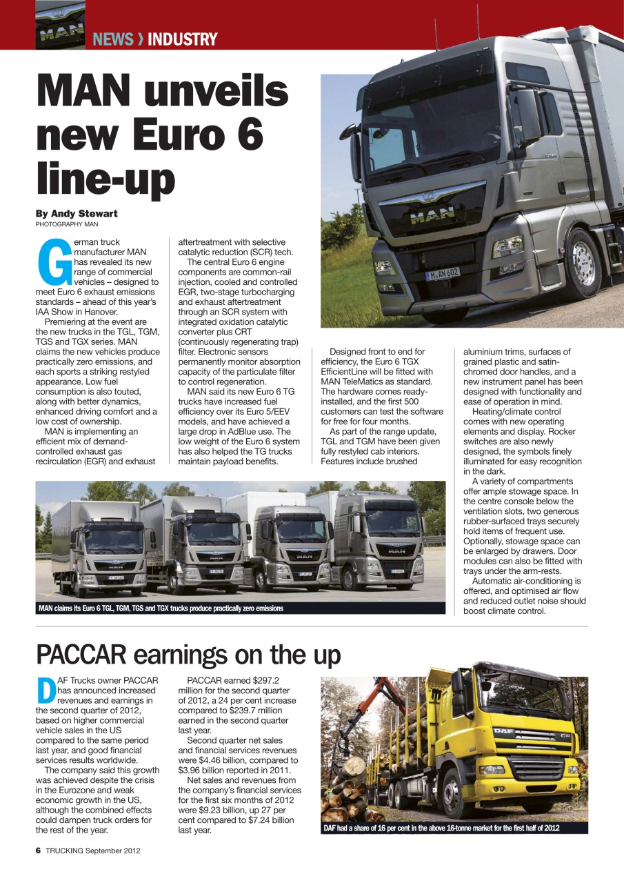 Trucking Magazine Preview Pages