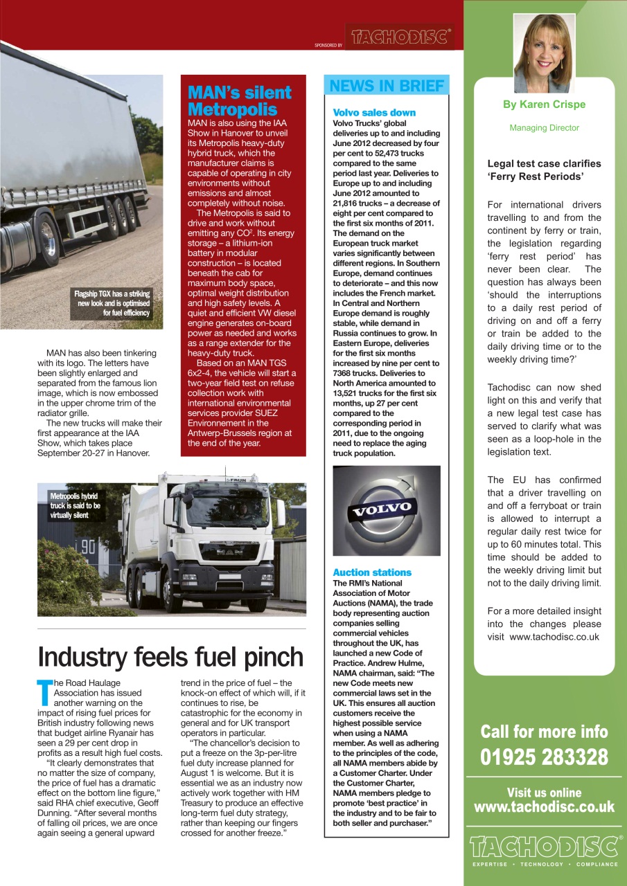 Trucking Magazine Preview Pages