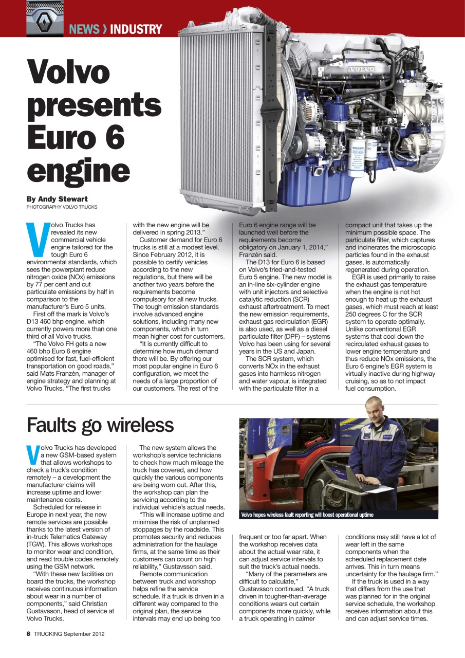 Trucking Magazine Preview Pages