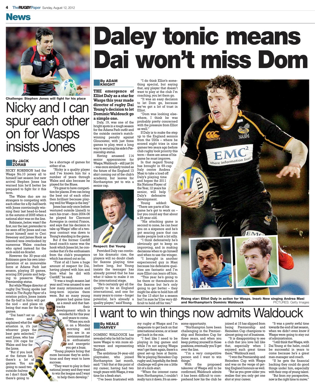 The Rugby Paper Preview Pages