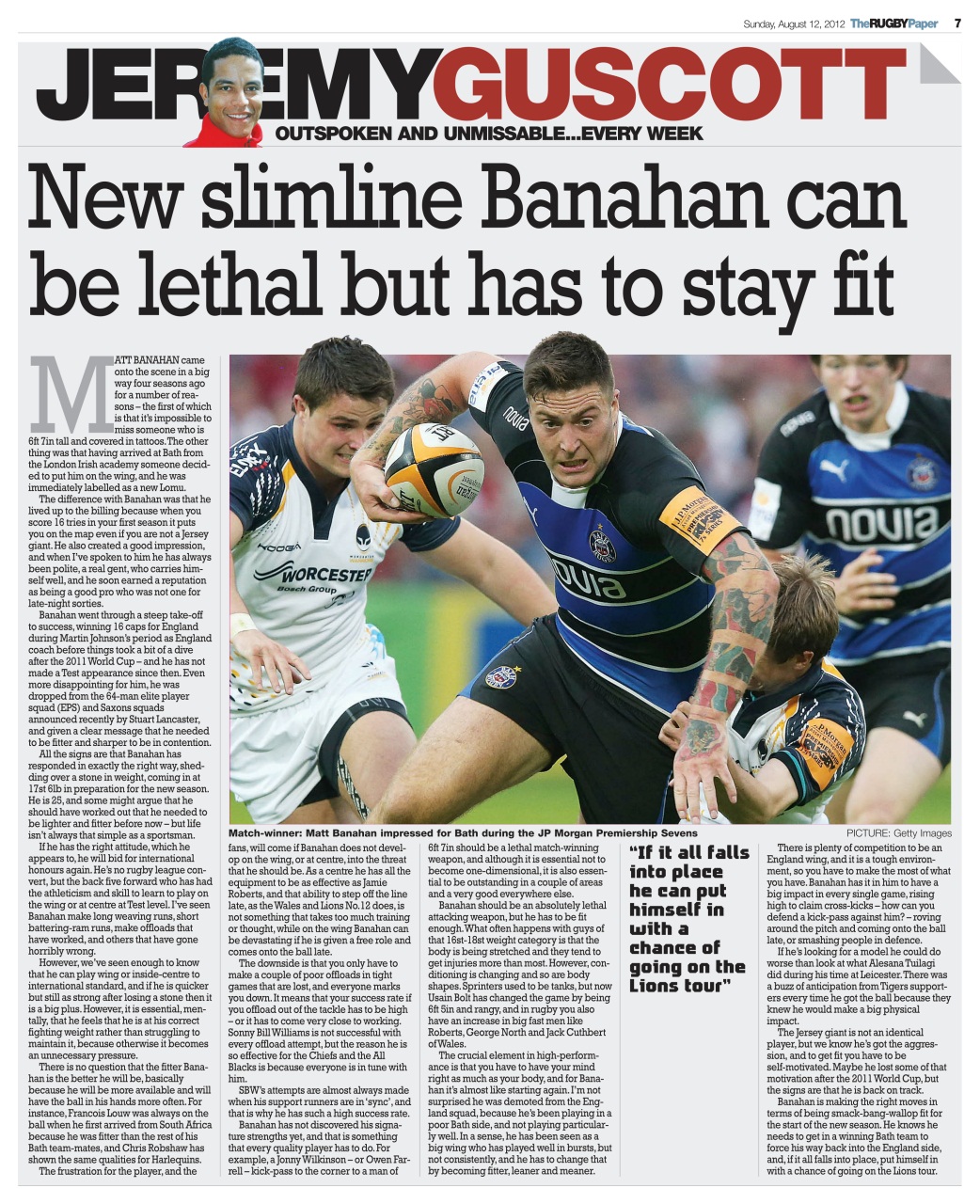 The Rugby Paper Preview Pages