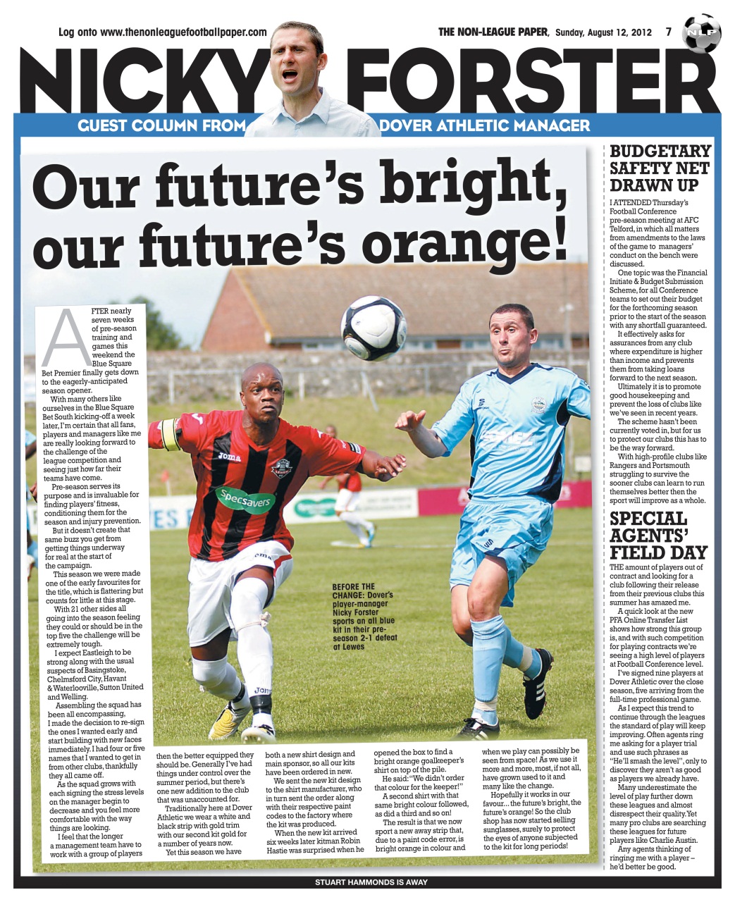The Non-League Football Paper Preview Pages