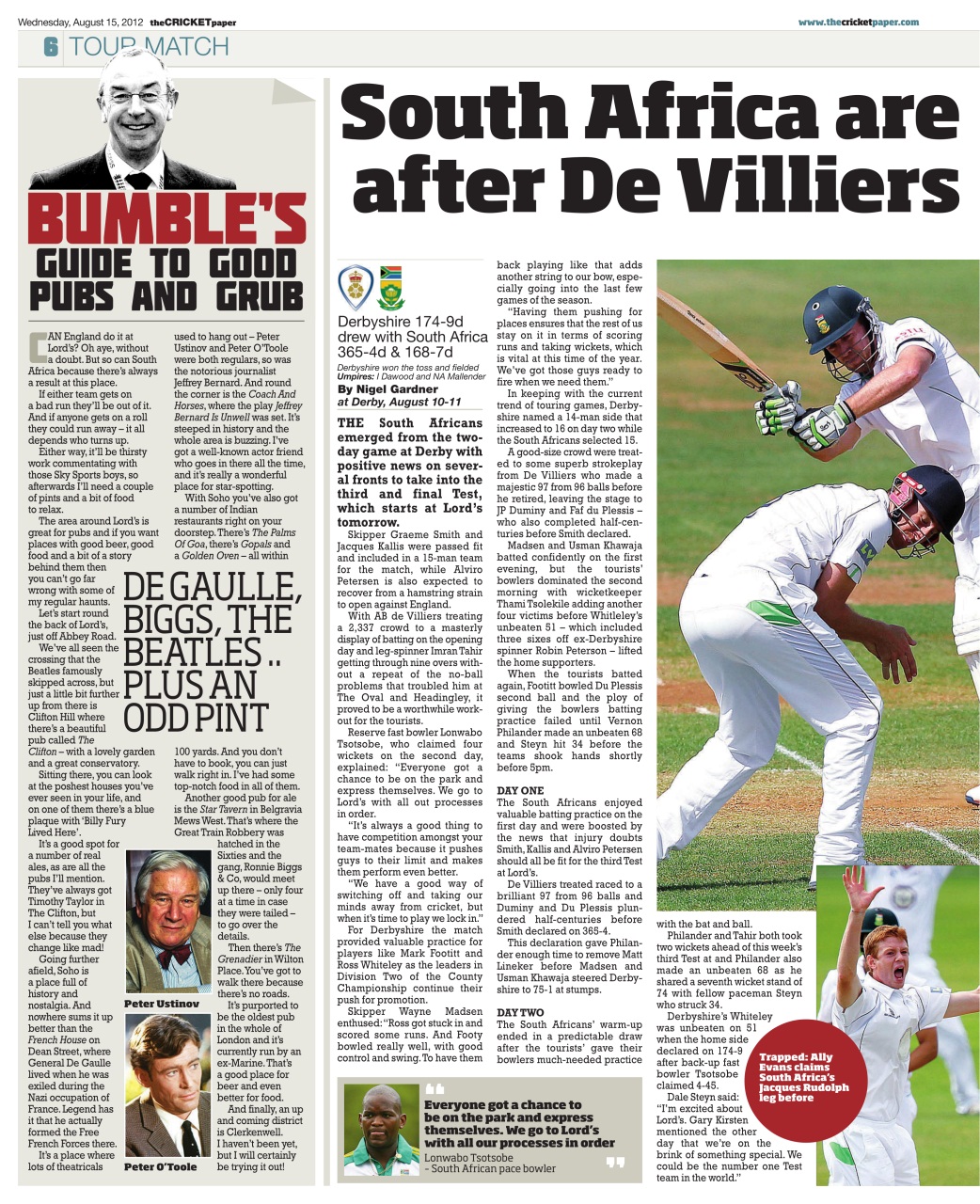The Cricket Paper Preview Pages