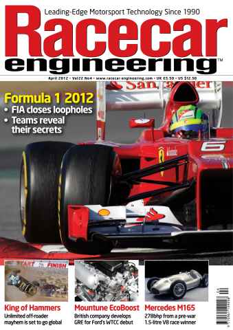 Racecar Engineering issue April 2012