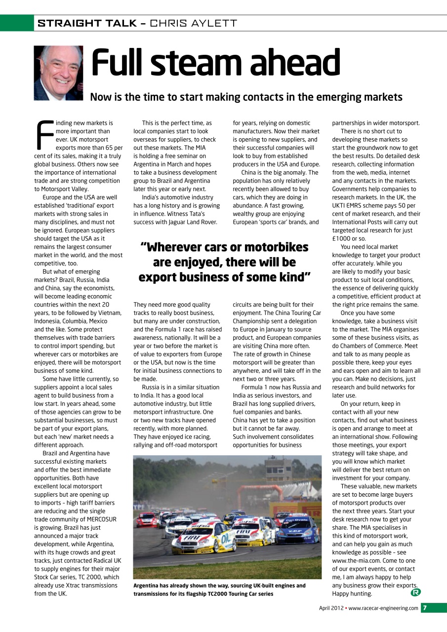 Racecar Engineering Preview Pages