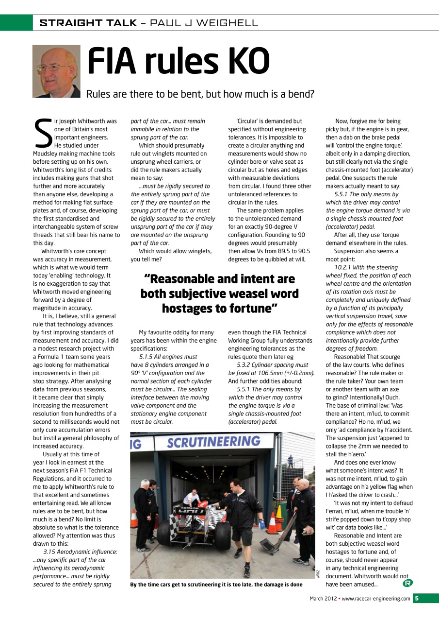 Racecar Engineering Preview Pages