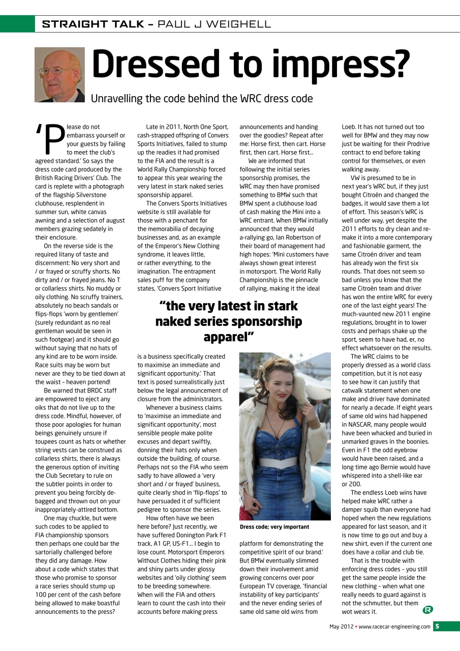 Racecar Engineering Preview Pages