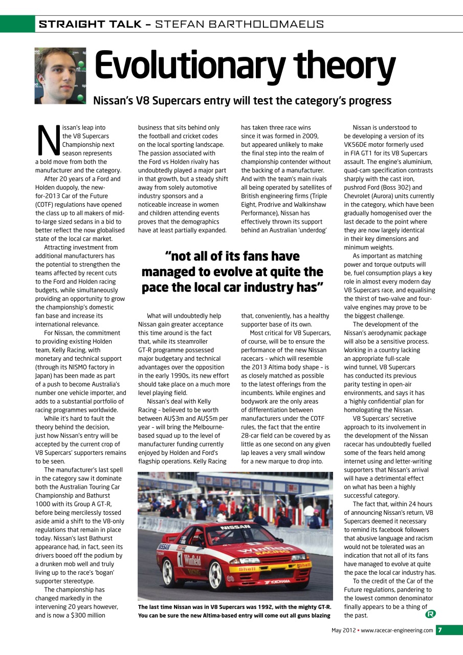 Racecar Engineering Preview Pages