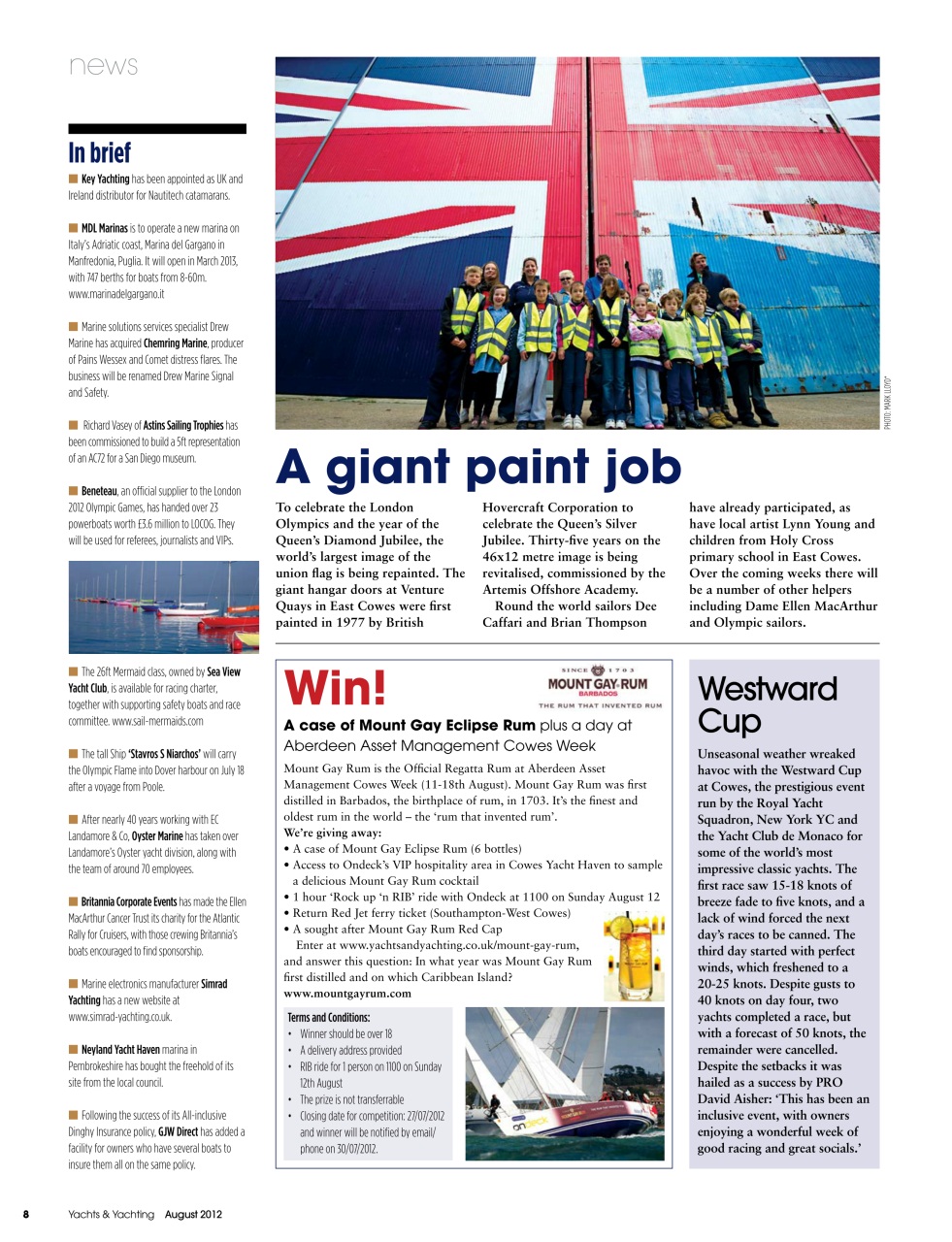 Yachts & Yachting Preview Pages