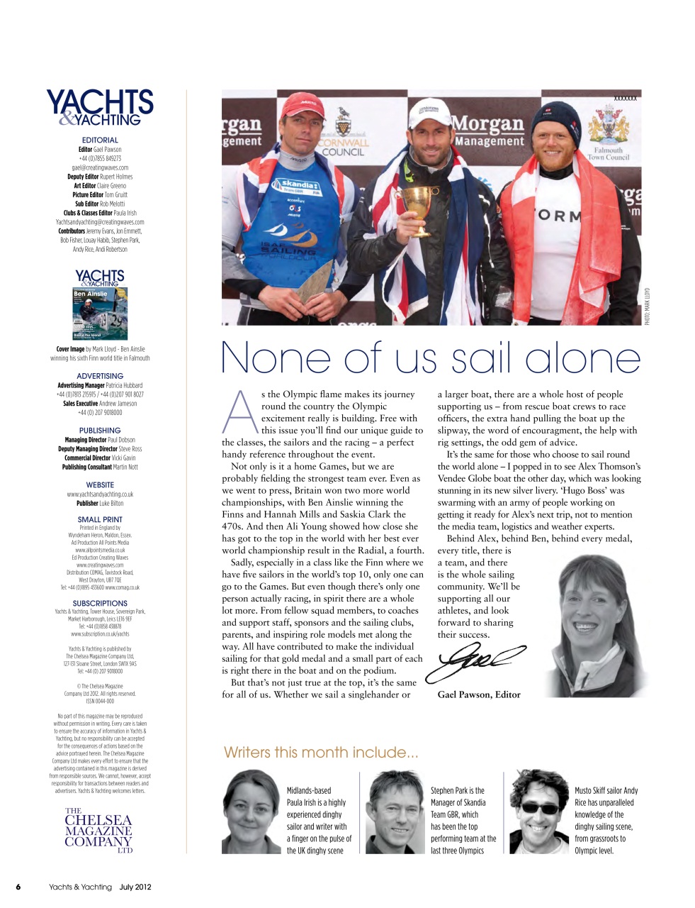 Yachts & Yachting Preview Pages